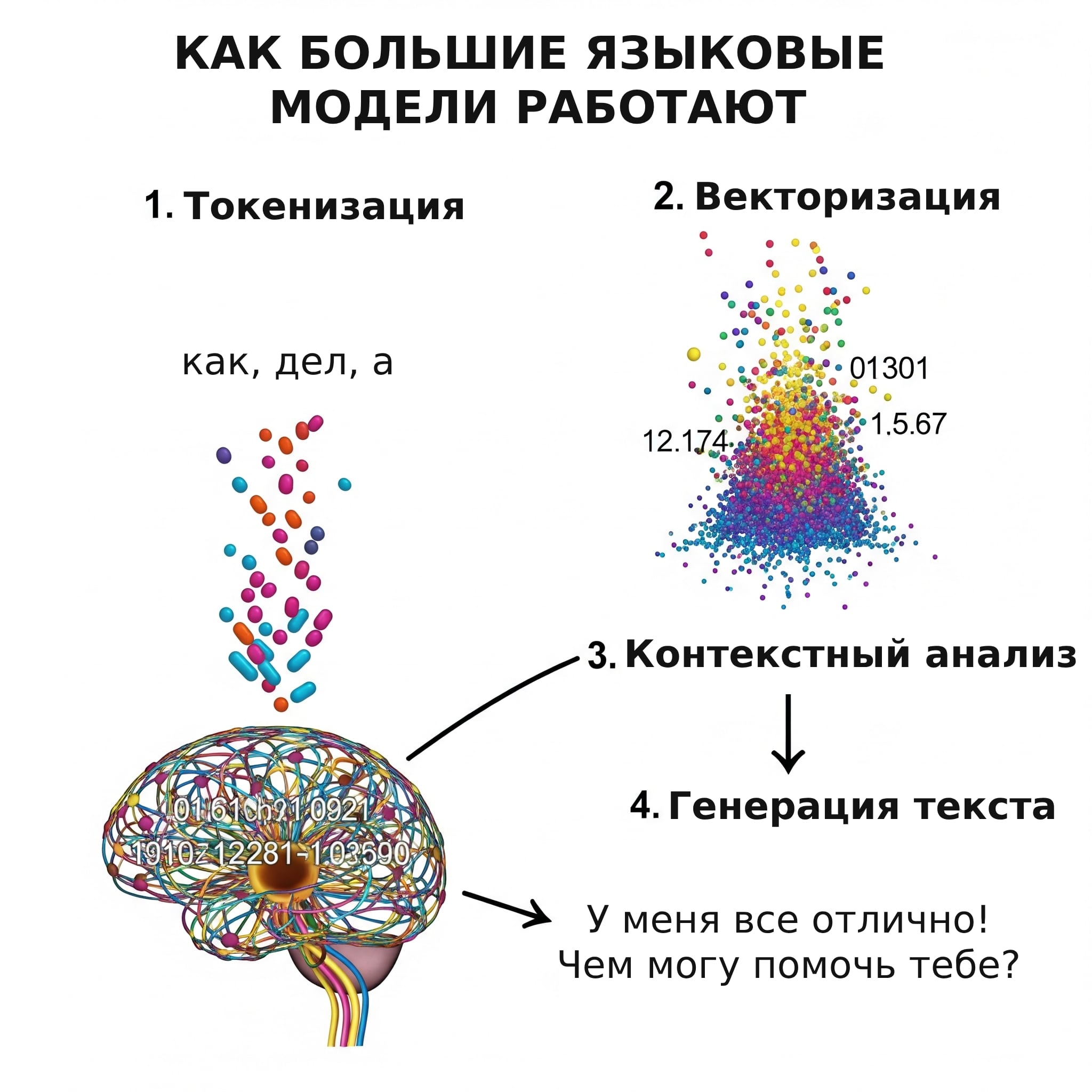 AI Process Illustration